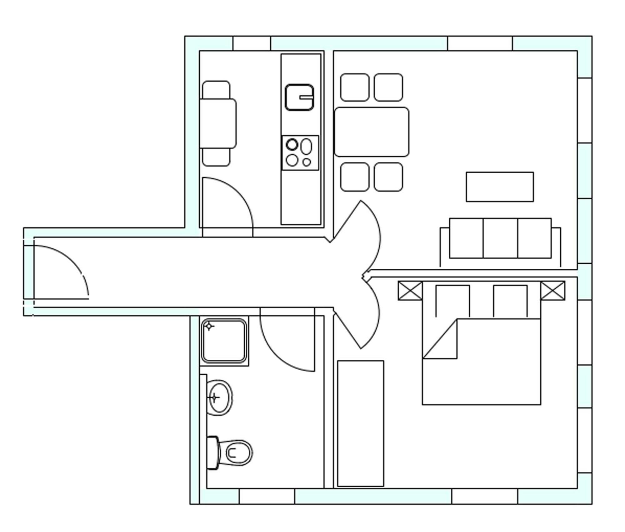 Strandloft Drei Norderney Quarto foto
